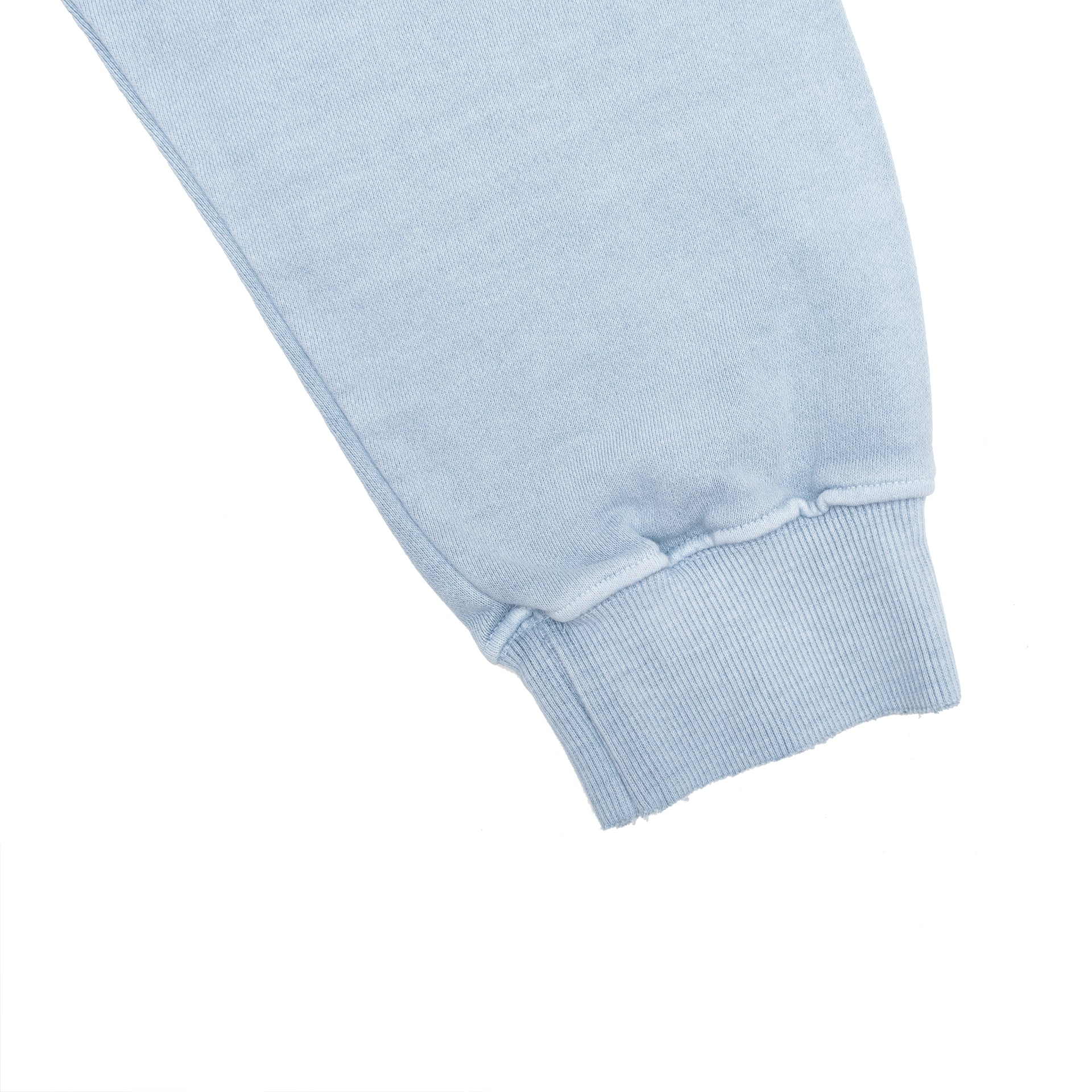 reverse sweat in pale blue