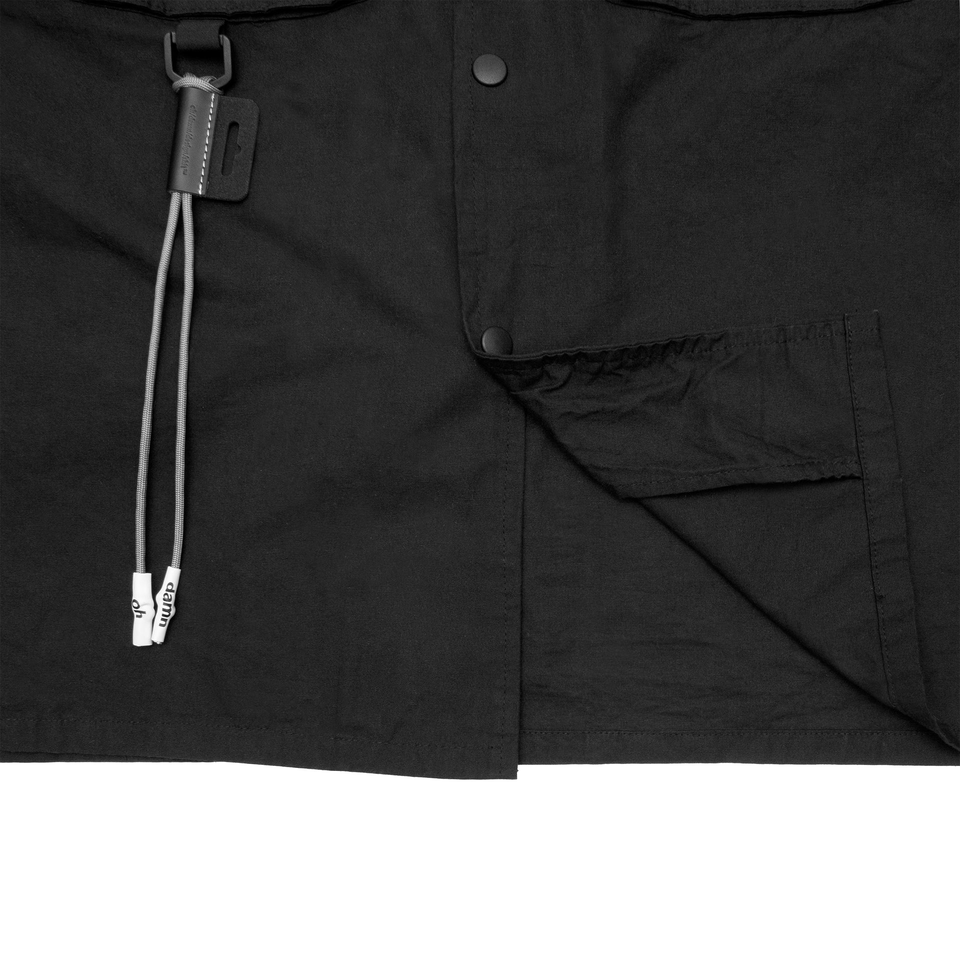 lightweight 4-pocket jacket in black