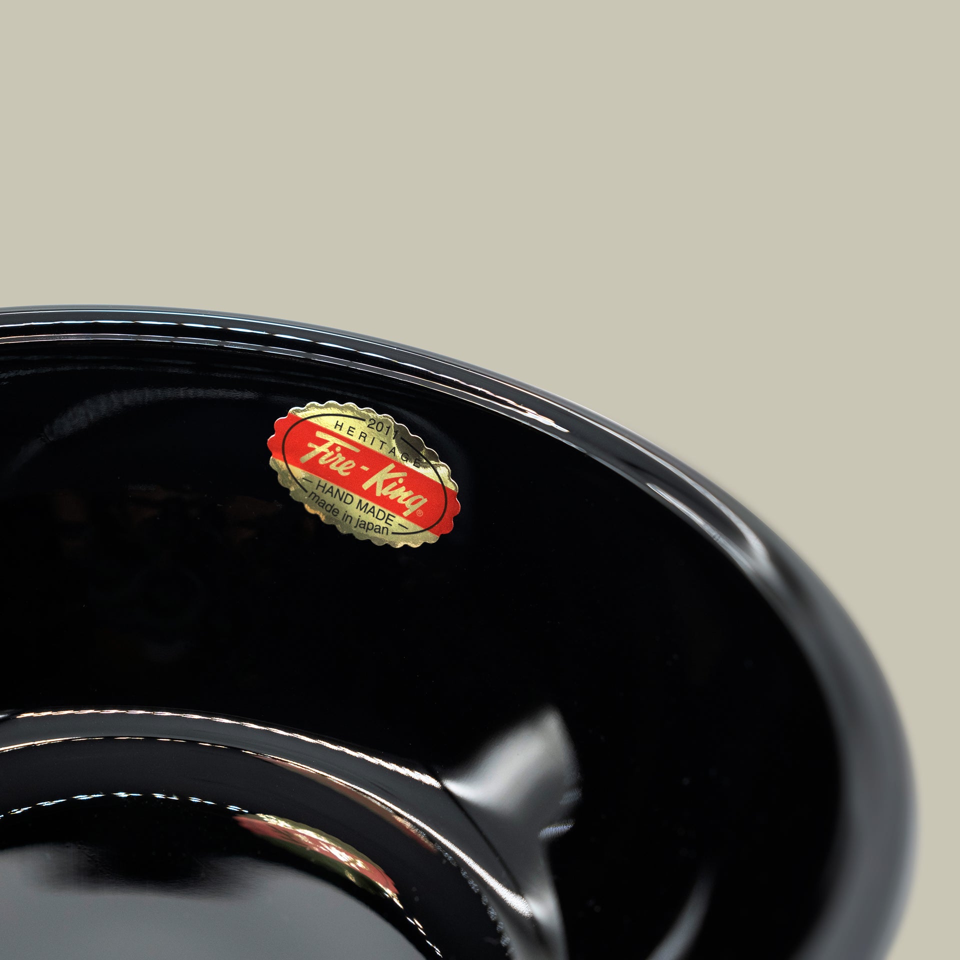 Fire-King Japan -Bowl in Black