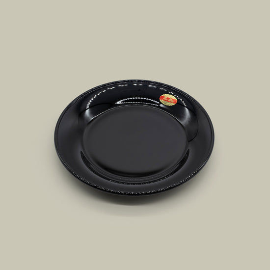 Fire-King Japan - Lunch Plate in Black