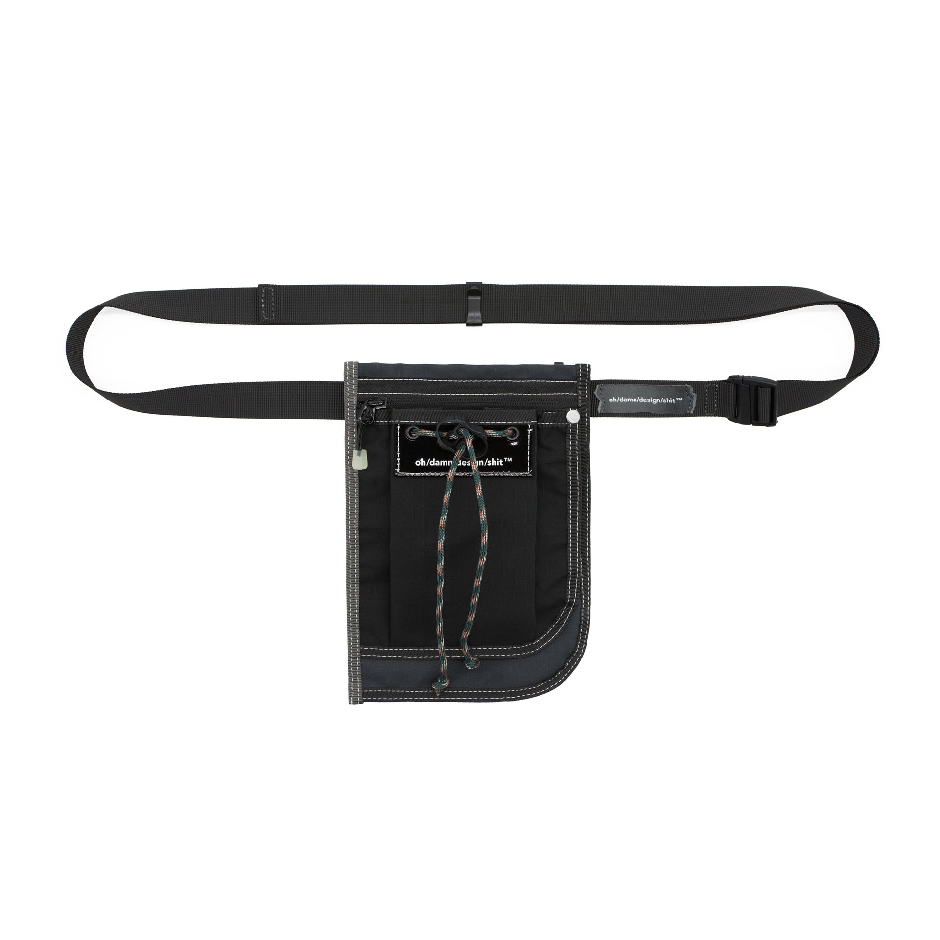 Teflon™ “pocket” 3-way bag in shadow